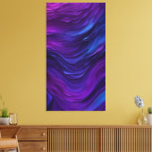 Ebene der abstrakten Patches Leinwanddruck (Insitu (Wohnzimmer))