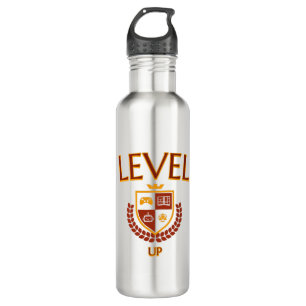 Ebene Edelstahlflasche