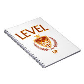 Ebene Notizblock (Rechte Seite)