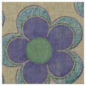 Ebenen (aquamarin/lila/grün) stoff (Nahaufnahme)
