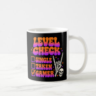 Ebenen-Check-Gamer-Humor für Gaming-Fans Kaffeetasse