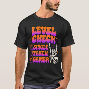 Ebenen-Check-Gamer-Humor für Gaming-Fans T-Shirt