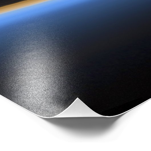 Ebenen der Erdatmosphäre Fotodruck (Ecke)