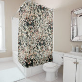 Ebenen der Erdtöne Duschvorhang (Beispiel)