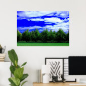 Ebenen der Natur Poster (Heimbüro)