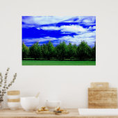 Ebenen der Natur Poster (Küche)