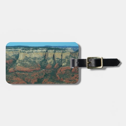 Ebenen der Roten Felsen in Sedona Arizona Gepäckanhänger (Vorderseite horizontal)