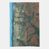 Ebenen der Roten Felsen in Sedona Arizona Geschirrtuch (Vertikal)