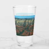 Ebenen der Roten Felsen in Sedona Arizona Glas (Rückseite)