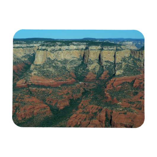 Ebenen der Roten Felsen in Sedona Arizona Magnet (Horizontal)