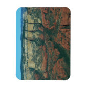 Ebenen der Roten Felsen in Sedona Arizona Magnet (Vertikal)