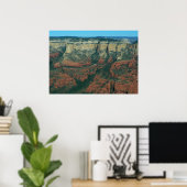 Ebenen der Roten Felsen in Sedona Arizona Poster (Heimbüro)