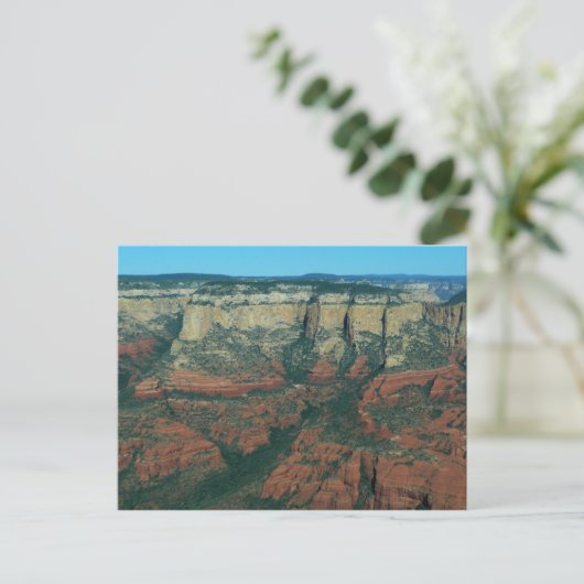 Ebenen der Roten Felsen in Sedona Arizona Postkarte (Stehend Vorderseite)