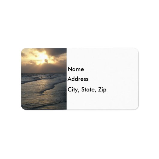 Ebenen der Ruhe Adressaufkleber (Vorne)