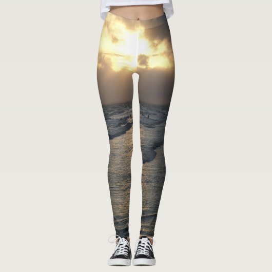 Ebenen der Ruhe Leggings (Vorderseite)