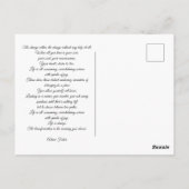 Ebenen der Transformation Postkarte (Rückseite)