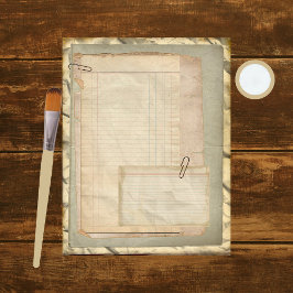 Ebenen des Vintagen Scrapbook Paper 5