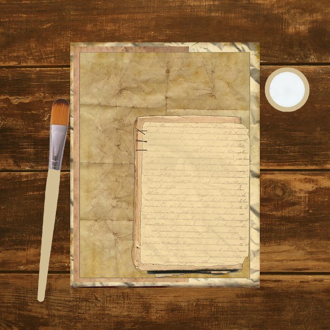 Ebenen des Vintagen Scrapbook Paper 9 (Von Creator hochgeladen)