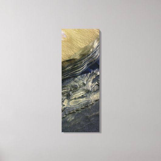 Ebenen, die im Polar Canyon freigelegt werden Leinwanddruck (Vorderseite)