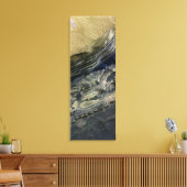 Ebenen, die im Polar Canyon freigelegt werden Leinwanddruck (Insitu (Wohnzimmer))