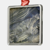 Ebenen, die im Polar Canyon freigelegt werden Ornament Aus Metall (Links)