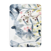 Ebenen Garten - Aquarellfarben - Blume Magnet (Vertikal)