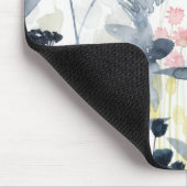Ebenen Garten - Aquarellfarben - Blume Mousepad (Ecke)