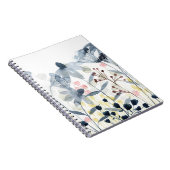 Ebenen Garten - Aquarellfarben - Blume Notizblock (Rechte Seite)