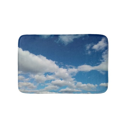 Ebenen in den Wolken Badematte (Vorderseite)