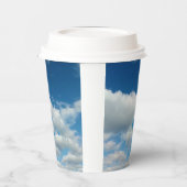 Ebenen in den Wolken Pappbecher (Links)