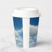 Ebenen in den Wolken Pappbecher (Rechts)