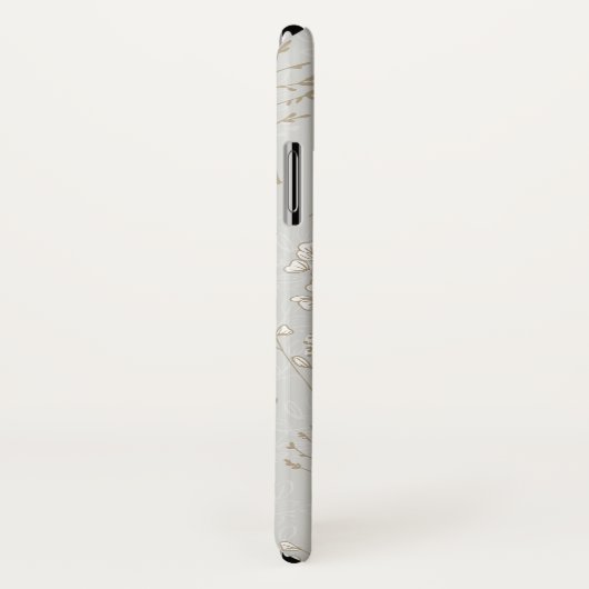 Ebenen in Silber und Gold Case-Mate iPhone Hülle (Hinten/Rechts)