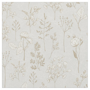 Ebenen in Silber und Gold Stoff