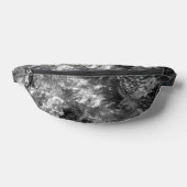 Ebenen von Kristallen grau Bauchtasche (Ablage )