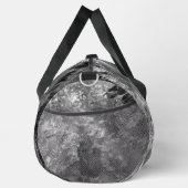 Ebenen von Kristallen grau Duffle Bag (Rechts)