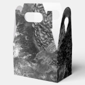 Ebenen von Kristallen grau Geschenkschachtel (Geöffnet)