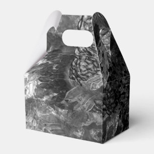 Ebenen von Kristallen grau Geschenkschachtel