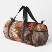 Ebenen von Kristallen mit rustikaler Färbung Duffle Bag (Rechte Ecke)