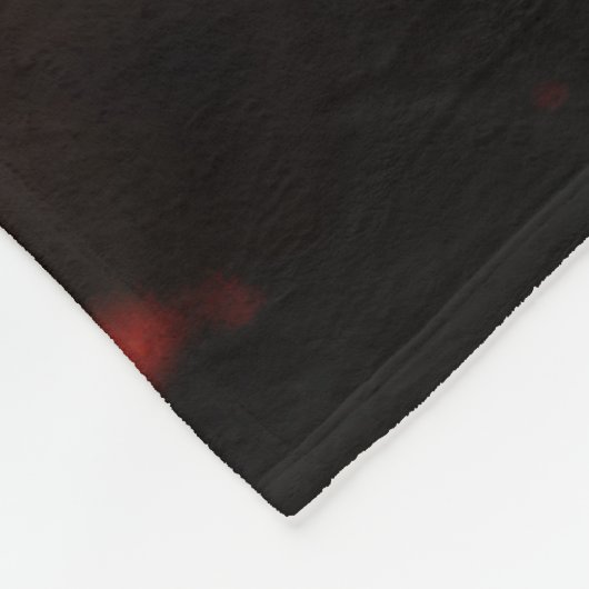 Ebenen von Kristallen mit rustikaler Färbung Fleecedecke (Ecke)