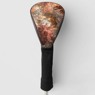 Ebenen von Kristallen mit rustikaler Färbung Golf Headcover