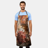 Ebenen von Kristallen mit rustikaler Färbung Schürze (Getragen)