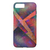 Ebenen von rustikalen farbigen Bildern ungleichmäß Case-Mate iPhone Hülle (Rückseite)