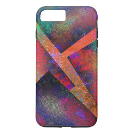 Ebenen von rustikalen farbigen Bildern ungleichmäß Case-Mate iPhone Hülle