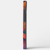 Ebenen von rustikalen farbigen Bildern ungleichmäß Case-Mate iPhone Hülle (Rückseite / Links)