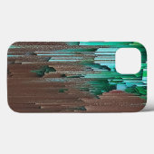 Ebenengrüne und braune Farbe Case-Mate iPhone Hülle (Rückseite (Horizontal))