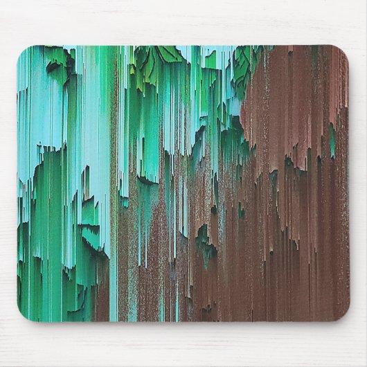 Ebenengrüne und braune Farbe Mousepad (Vorne)