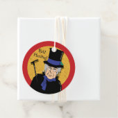 Ebenezer Scrooge Bah! Humbug! Geschenkanhänger (Beispiel)