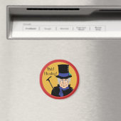 Ebenezer Scrooge Bah! Humbug! Magnet (In Situ (Geschirrspüler))