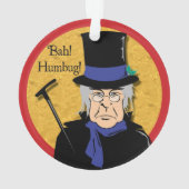 Ebenezer Scrooge Bah! Humbug! Ornament (Rückseite)