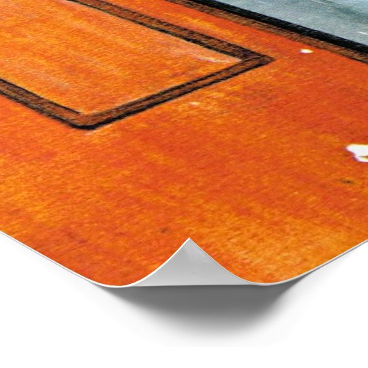 Ebenezer Scrooge Poster (Ecke)